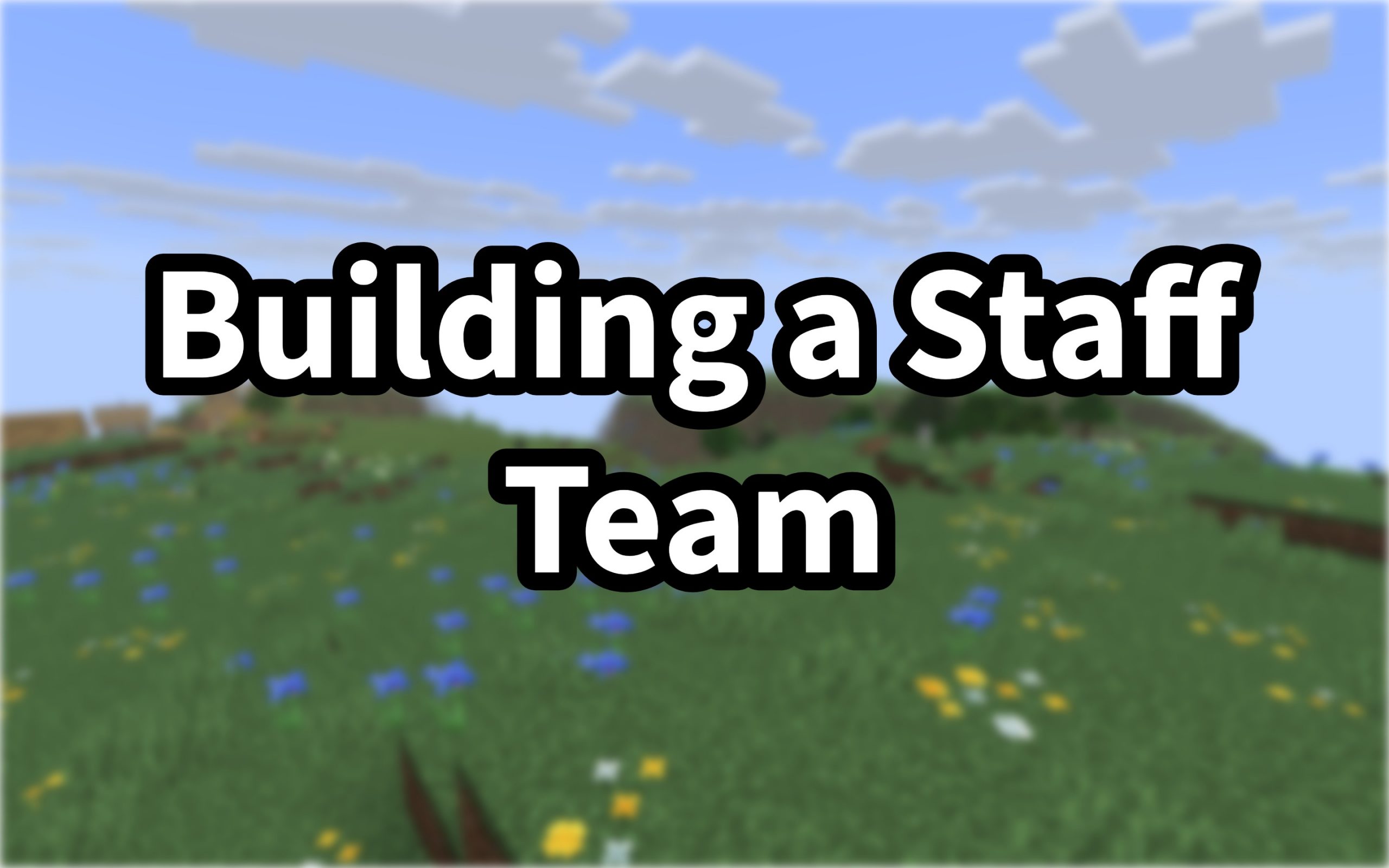 How to Build and Manage a Professional Staff Team