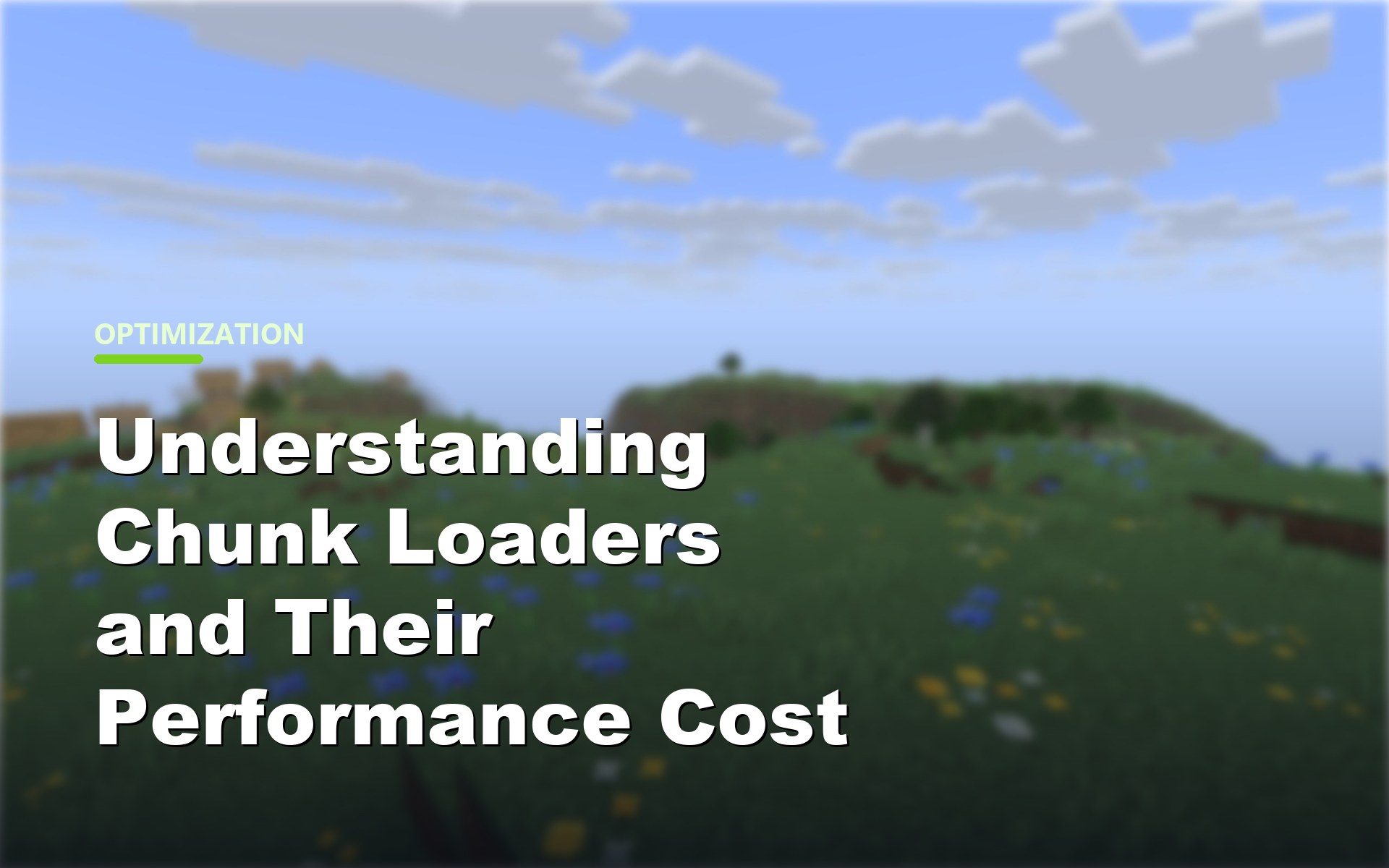 Minecraft chunk loaders and their performance cost cover