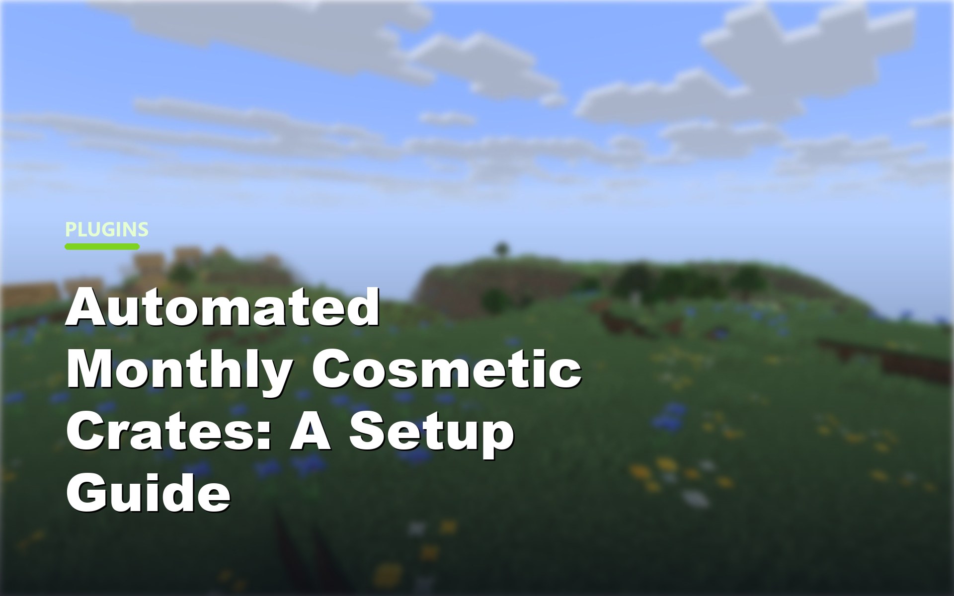 Automated Monthly Cosmetic Crates: A Setup Guide