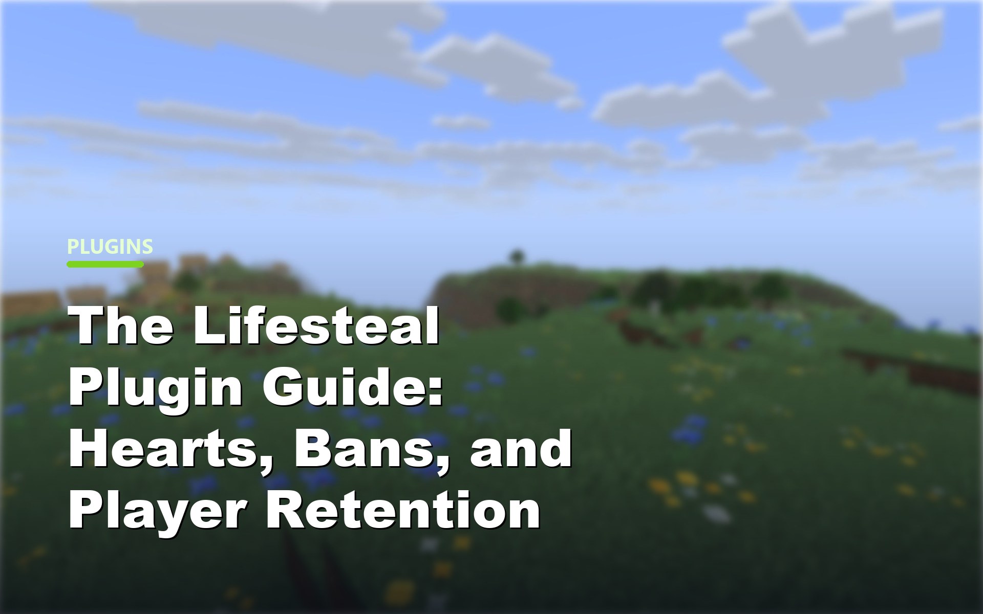 Minecraft Lifesteal plugin configuration guide cover