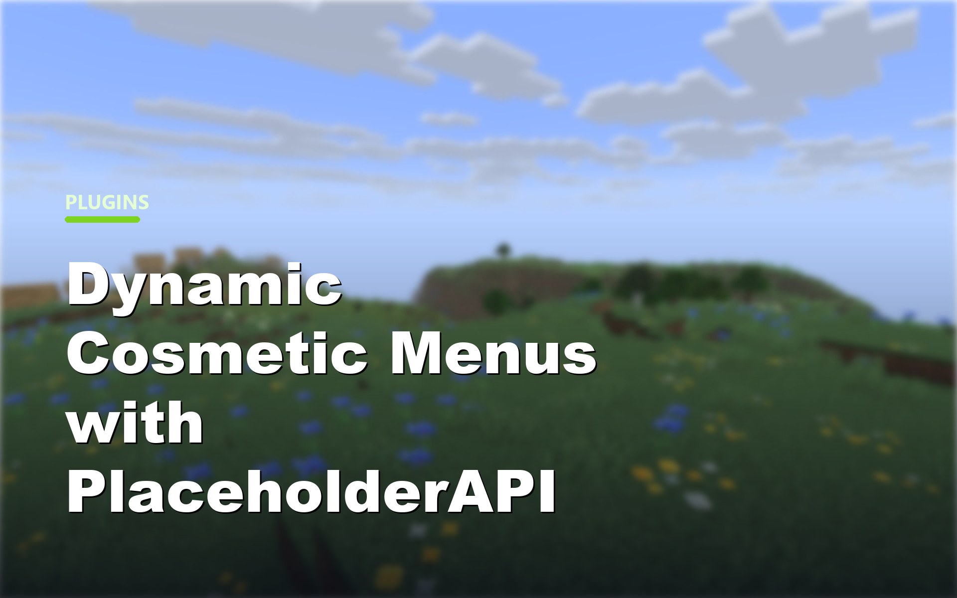 Dynamic Cosmetic Menus with PlaceholderAPI